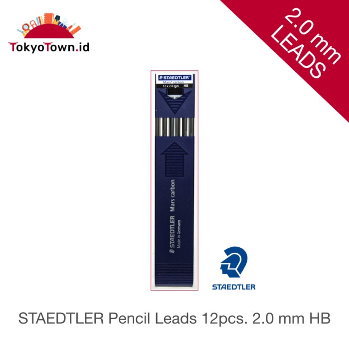 

Terlaris Staedtler Mars Carbon Pencil Leads 12Pcs. Refill Promo