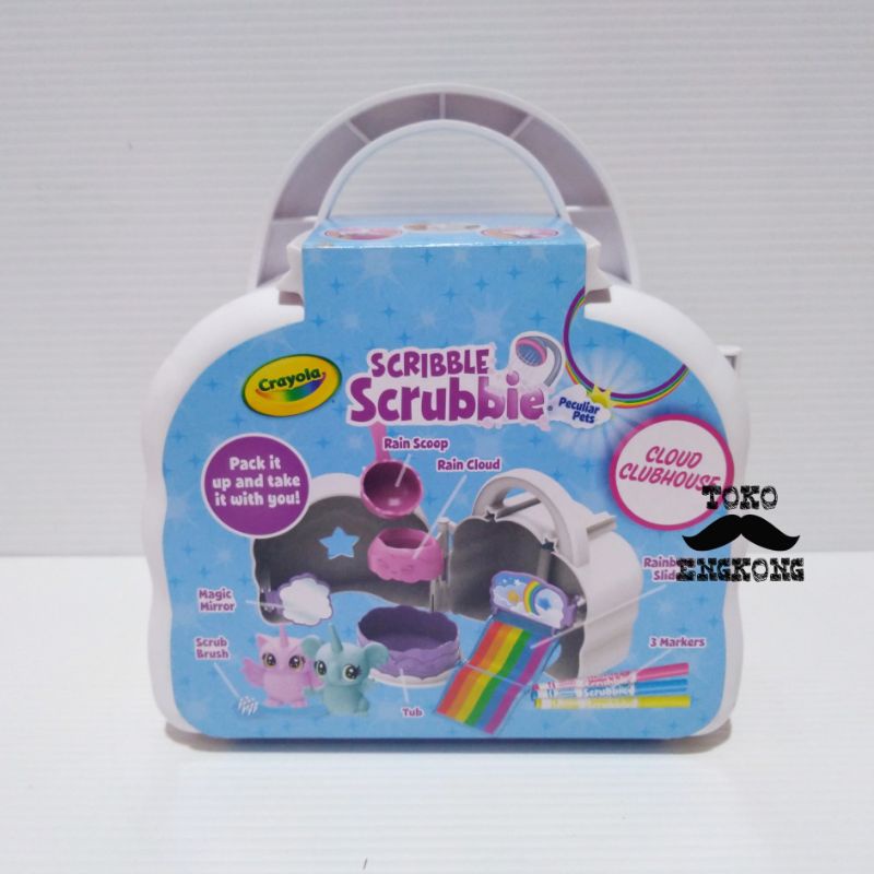 

CRAYOLA SCRIBBLE SCRUBBIE CLOUD CLUBHOUSE