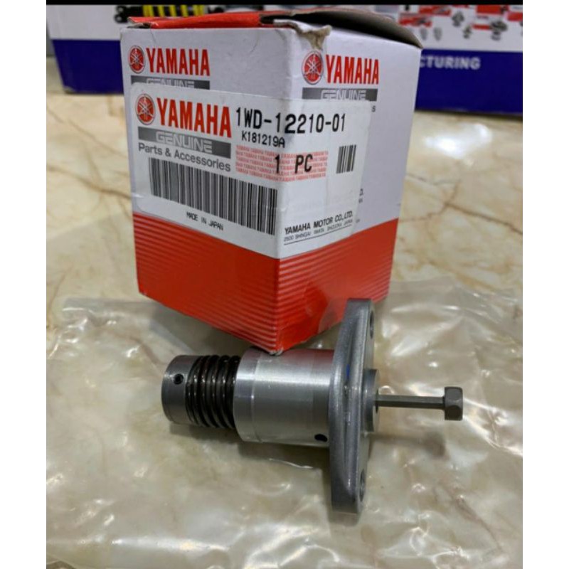 TONJOKAN KETENG R25 ASLI / TONJOKAN TENSIONER R25 R 25 ORI YAMAHA 1WD 12210 01