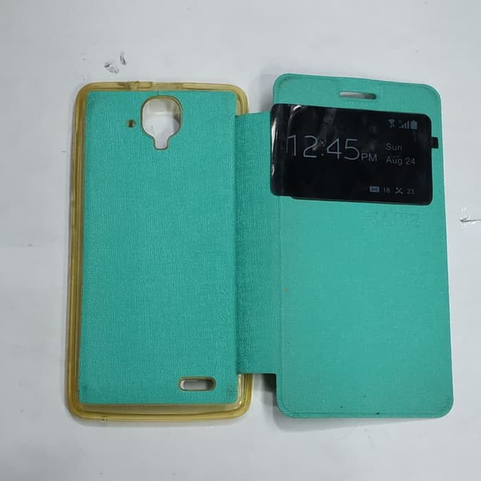 LENOVO A356 sarung flip cover ume / sarung model buku MANTUL