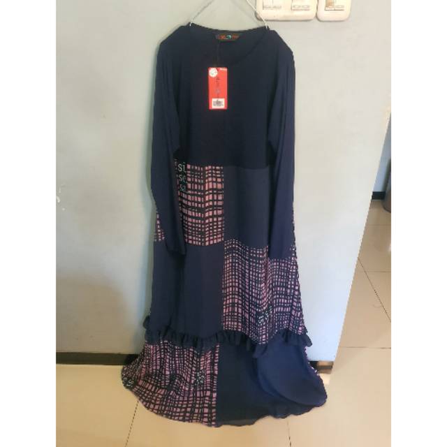 Sisesa new dress atina warna navy size 98/143 sale 2400000