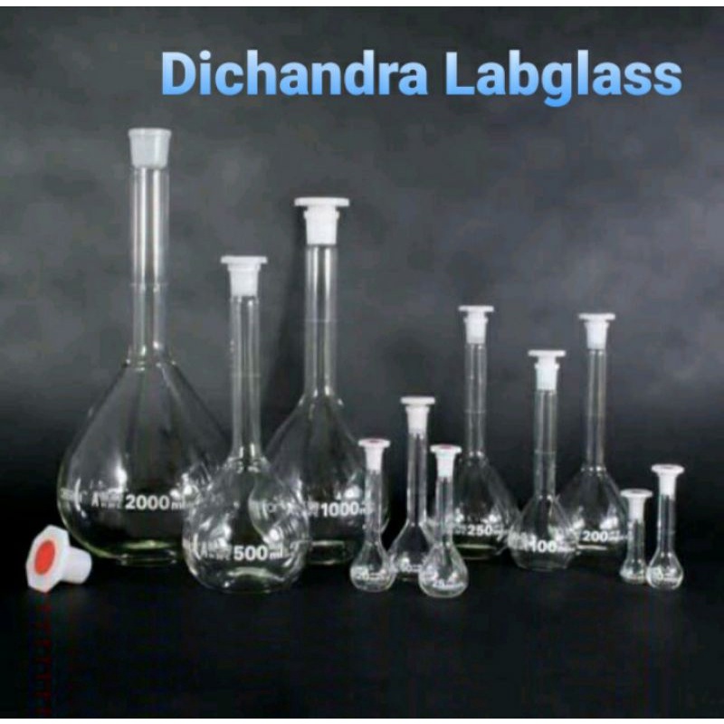 Labu ukur 100ml pyrex ⭐⭐⭐⭐⭐