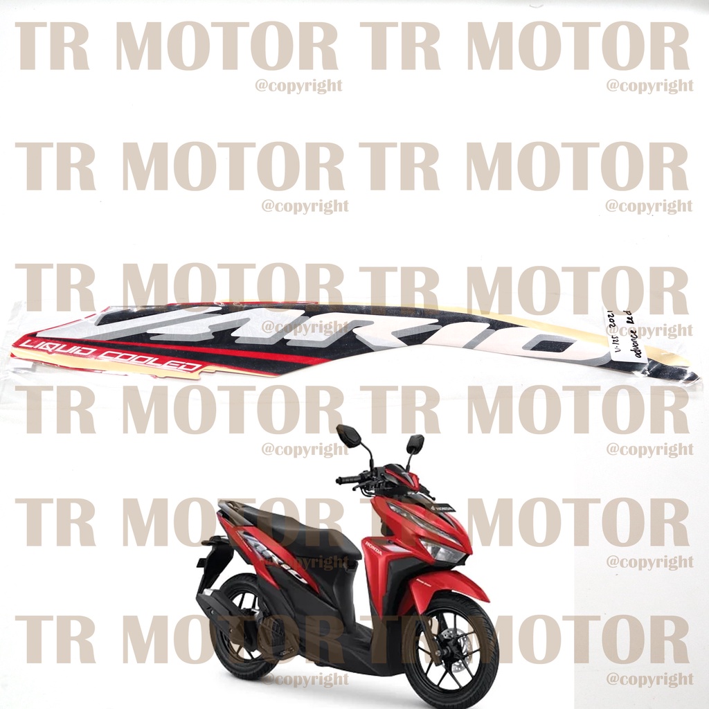 Stiker Motor Vario 125 2021 Sticker Striping Full Set Body Motor