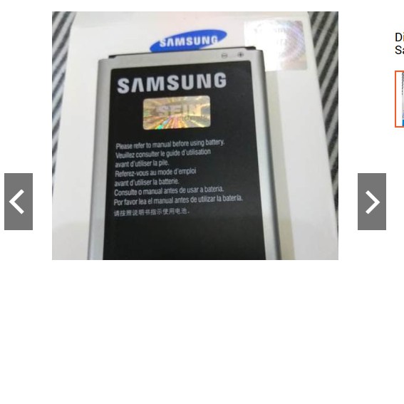 Diskon Baterai Batre Battery Battre Samsung Note 3 Note3 B800BC B800BU B800BE.