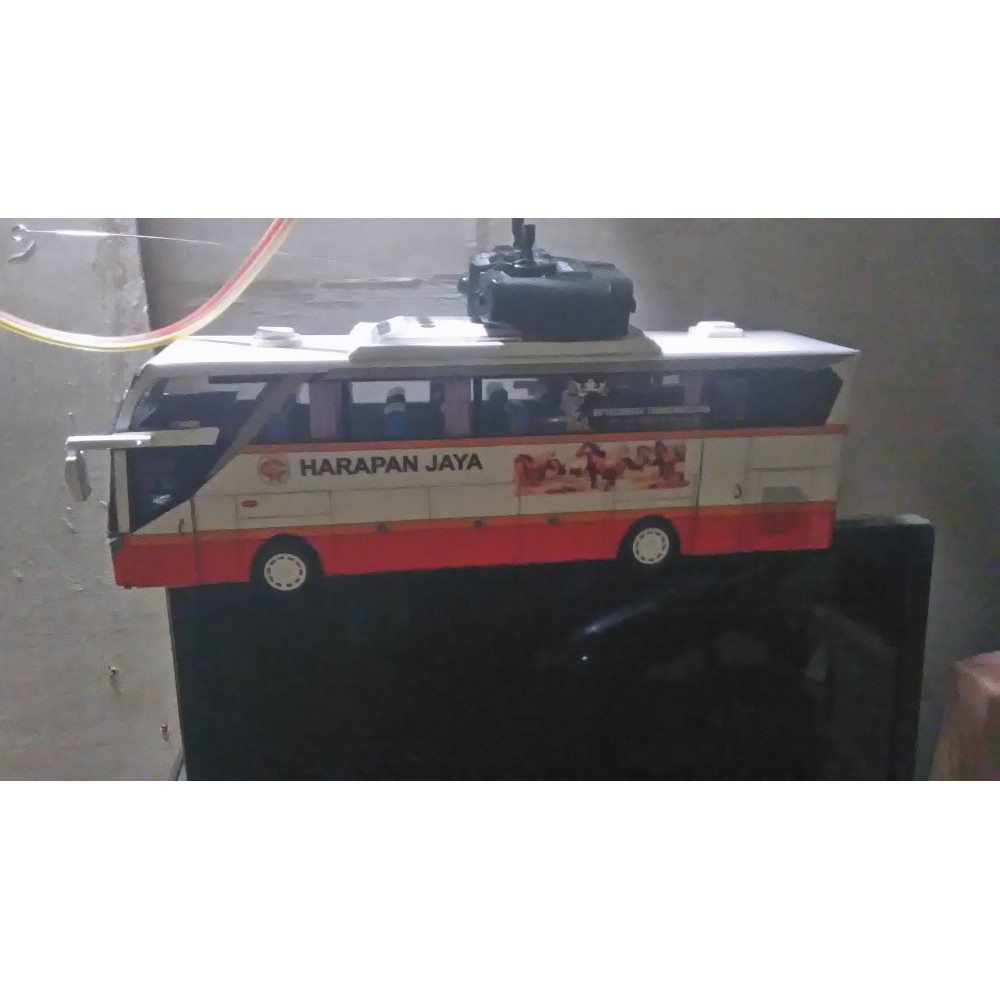 Miniatur Bus Remote Harapan Jaya | Miniatur Bus Harapan Jaya Murah | Miniatur Bis Remote Control