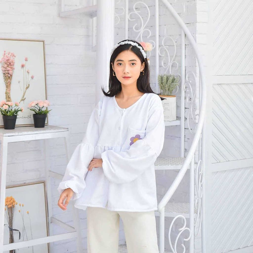 Nara Grosir - Kaory Sweet Outer | Fashion Terkini | Sweater Termurah