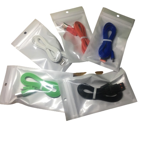 Kabel data &amp; charging (2in1) Qtop micro USB untuk berbagai HP android