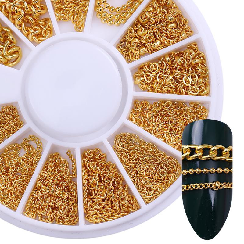 1 Kotak Manik-Manik Berlian Imitasi Bentuk Hati Mutiara AB 3D Untuk Dekorasi Nail Art UV Gel Polish