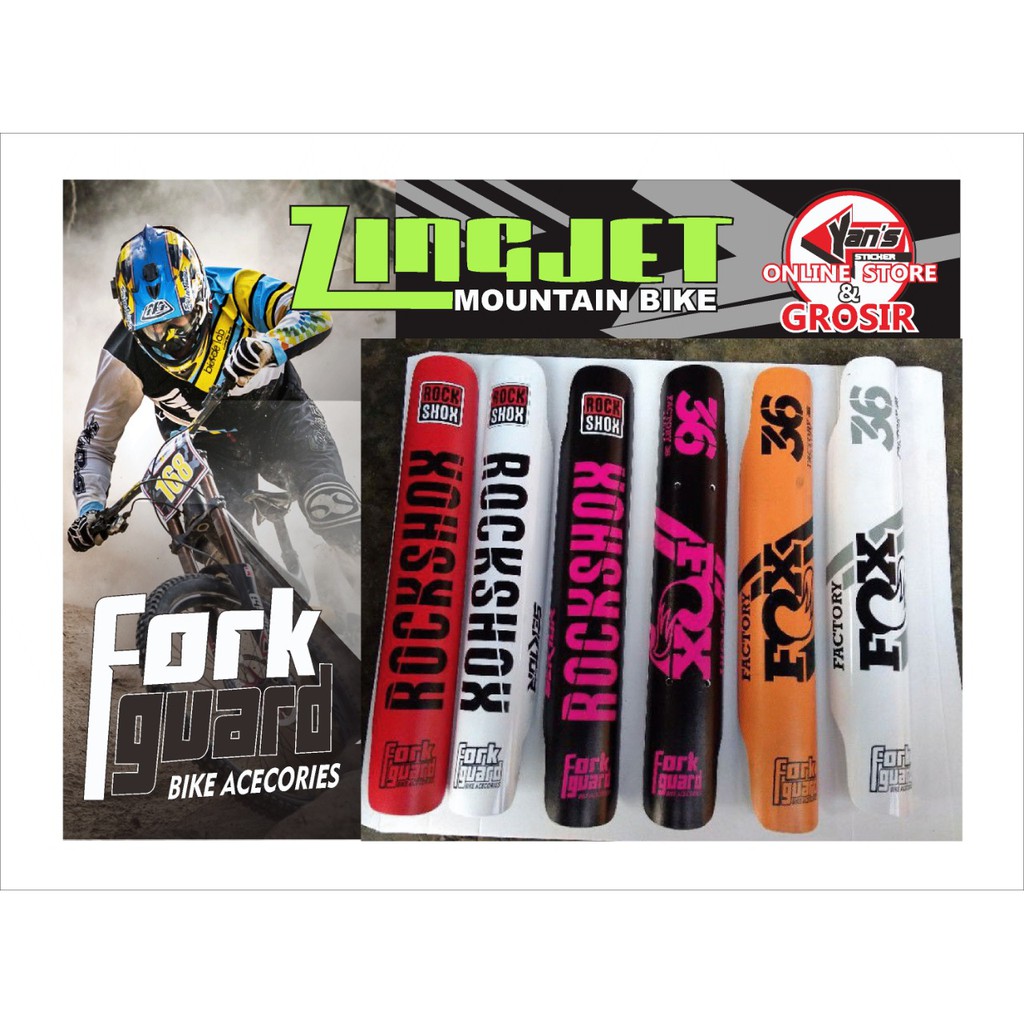 Forkguard Pelindung fork sepeda Fork protector Sepeda Gunung