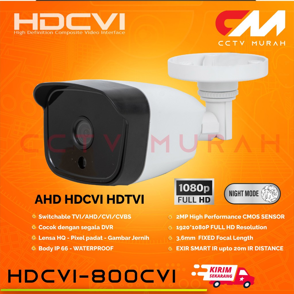 KAMERA CCTV  OEM DAHUA 2MP HDCVI OUTDOOR HDCVI/AHD/ANALOG/TVI 1080P