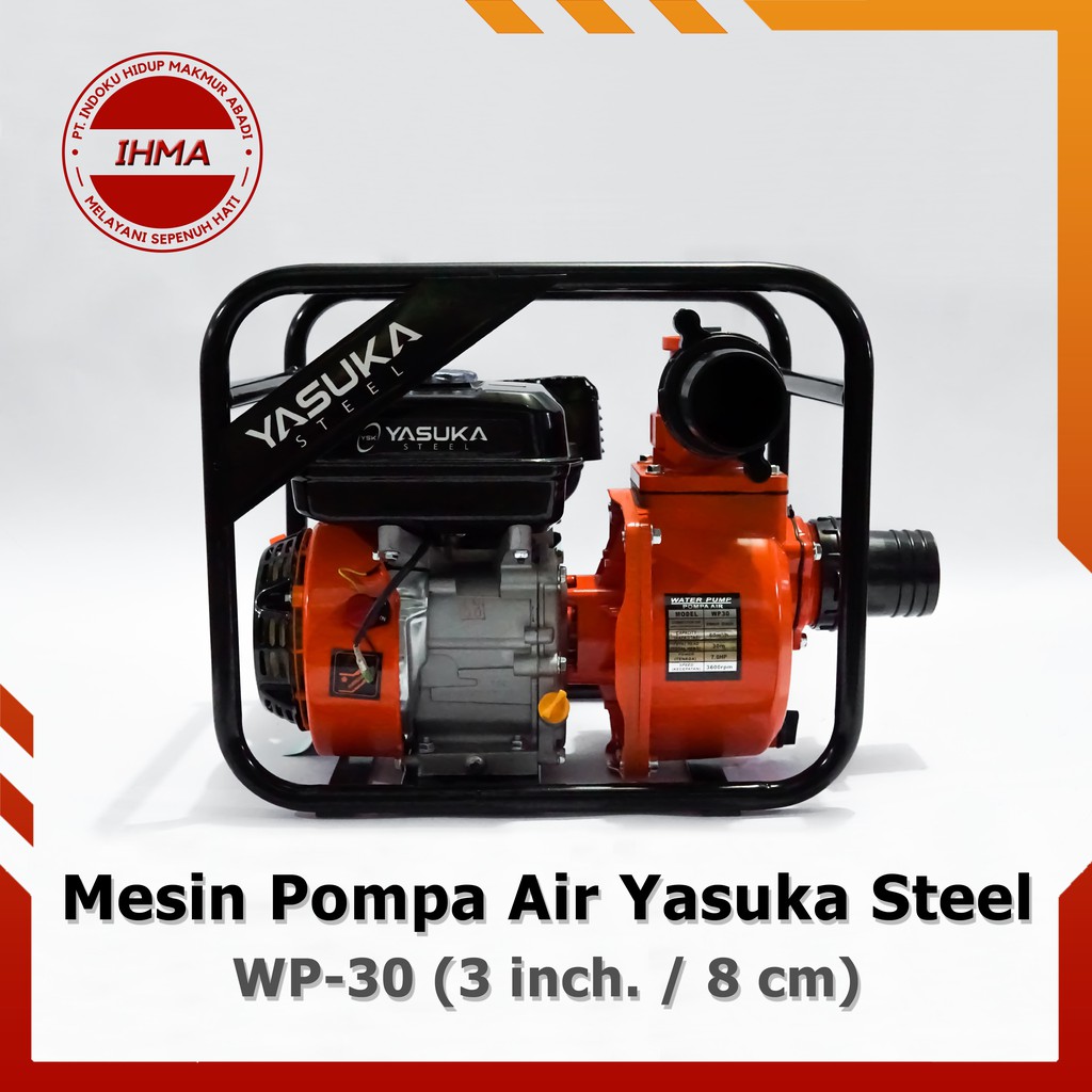 Mesin Pompa Air Irigasi Sawah Yasuka Steel Wp 30 3 Inch Shopee Indonesia