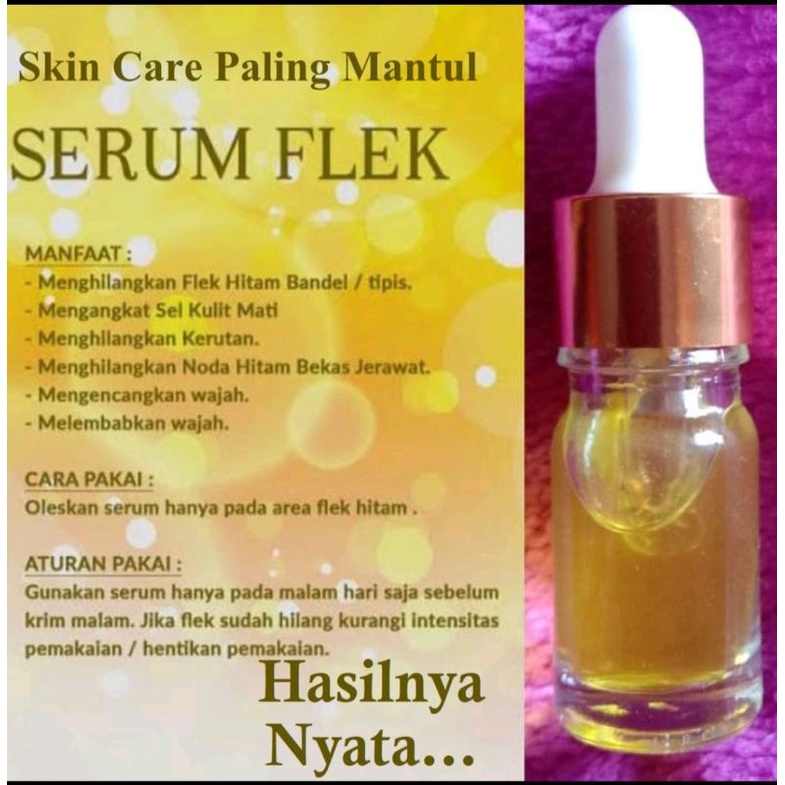 SERUM FLEK MEMBANDEL /SERUM PALING AMPUH/SERUM FLEK MURAH10ML