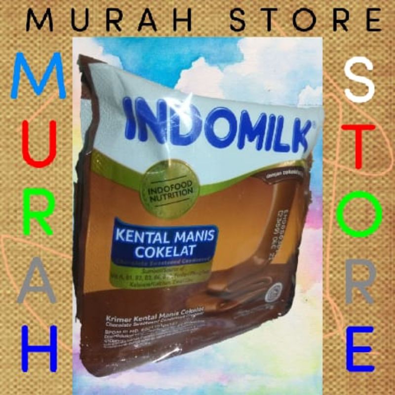 

susu kental manis indomilk sachet