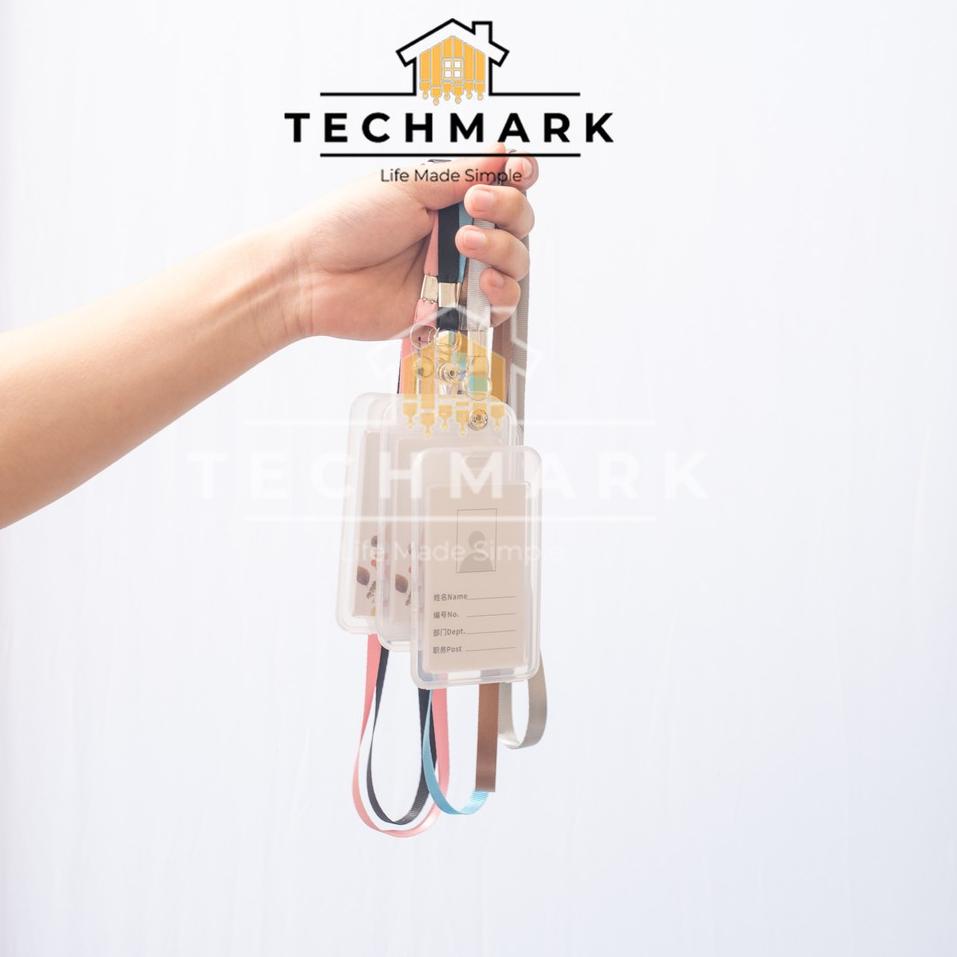 

qmri Gantungan Kartu Akses Kartu Kerja Tali Kartu Nama ID Lanyard Card Holder Spesial 2020