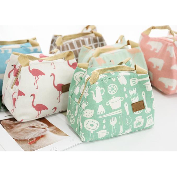 Lunch Bag/ Tas Bekal Ostrich Dan Polar Bear