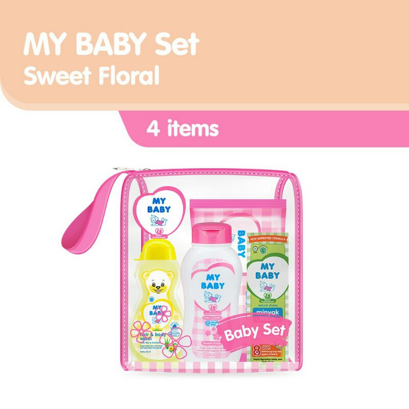 MY BABY SET 4 ITEMS / MY BABY NEWBORN PACKAGE 4 ITEMS