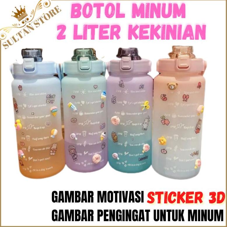 Botol Minum 2 Liter Lucu Kekinian Tempat Minum 2 Liter Botol Minum Tempat Minum Anak Lucu 1 Liter an