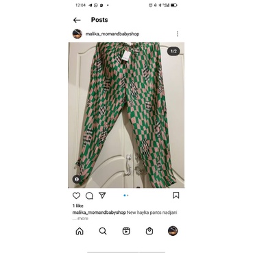 nadjani hayka pleats pants