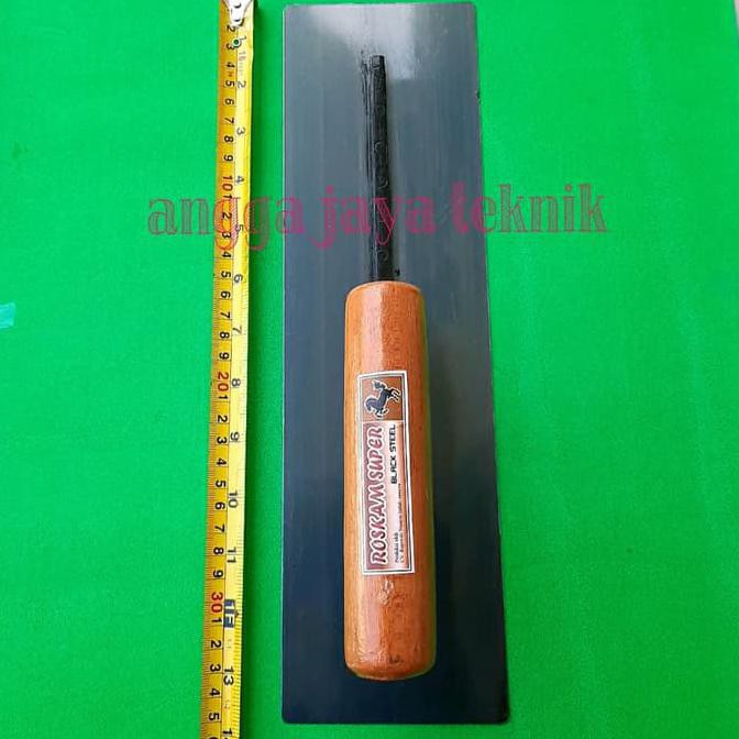 BISA COD Raskam atau Roskam plat baja 35cm ( alat acian tembok ) OBRAL Kode 948