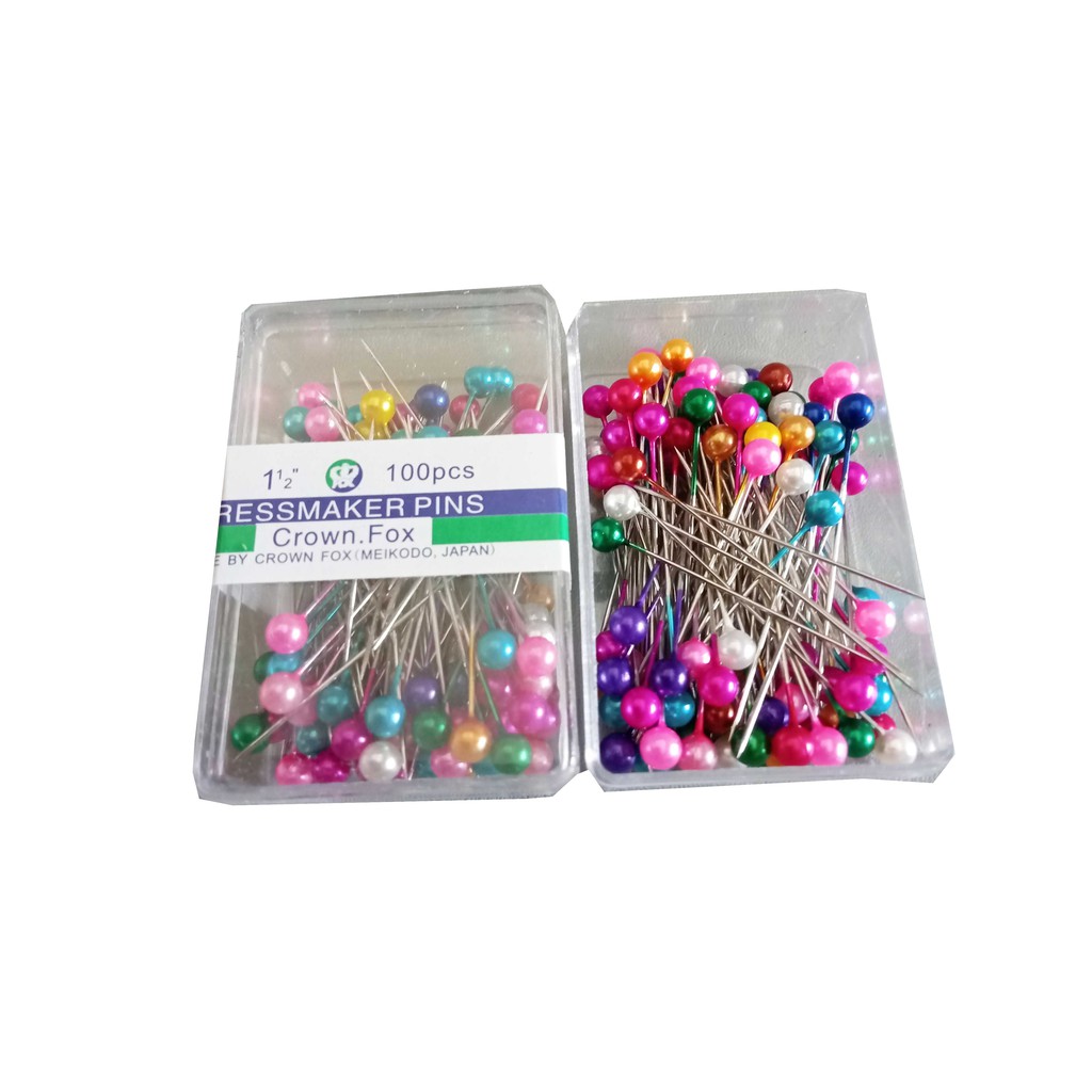 Jarum Pentul Dressmaker Pins anti karat stainless 1.5&quot;