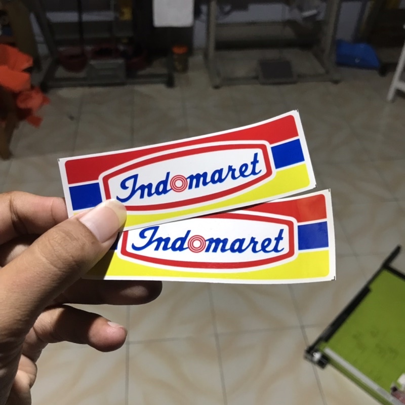 Sticker Indomaret Alfamart Bijian Anti Air