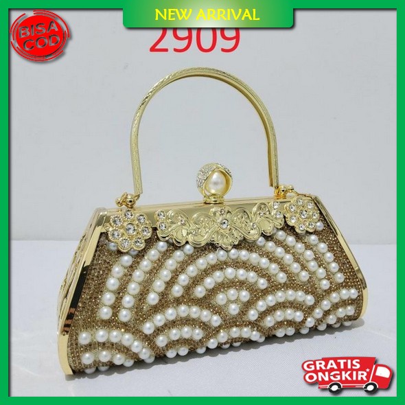 Clutch Pesta Elegan Wanita Murah Slingbag Kekinian Mewah Party Bag Batam  Tas Tangan SF47 Tas Pesta 
