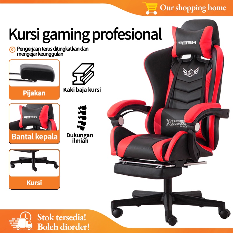 Jual Premium Quality Kursi Gaming Chair Bangku Kursi Game Kursi Permainan Kursi Belajar Kursi