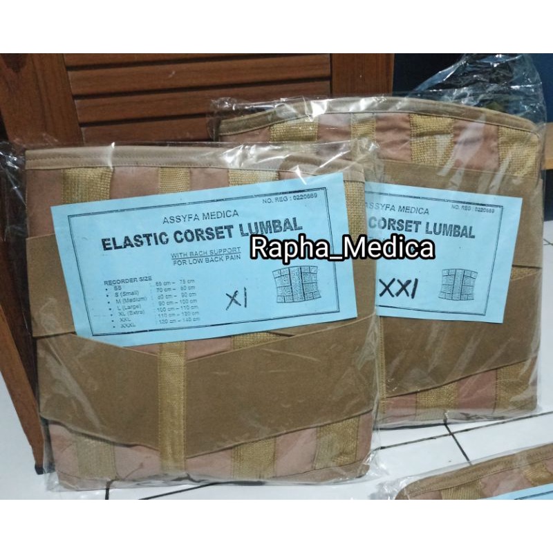 korset lumbal - korset orthopedi - korset kesehatan tulang belakang