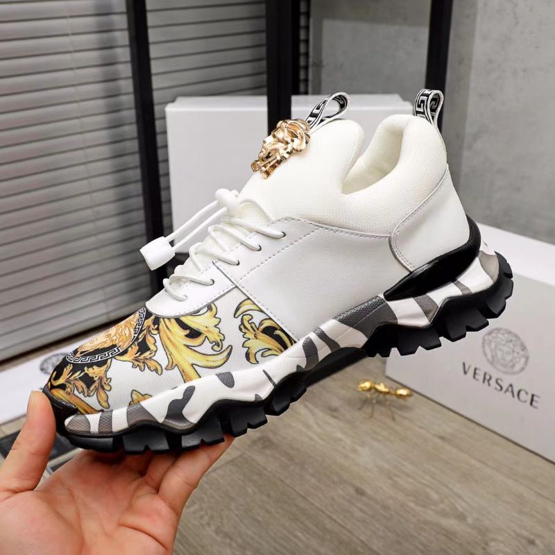 sepatu cowok vers4ce sneaker pria mirror men shoes run away top Brand P1SHOES new styles