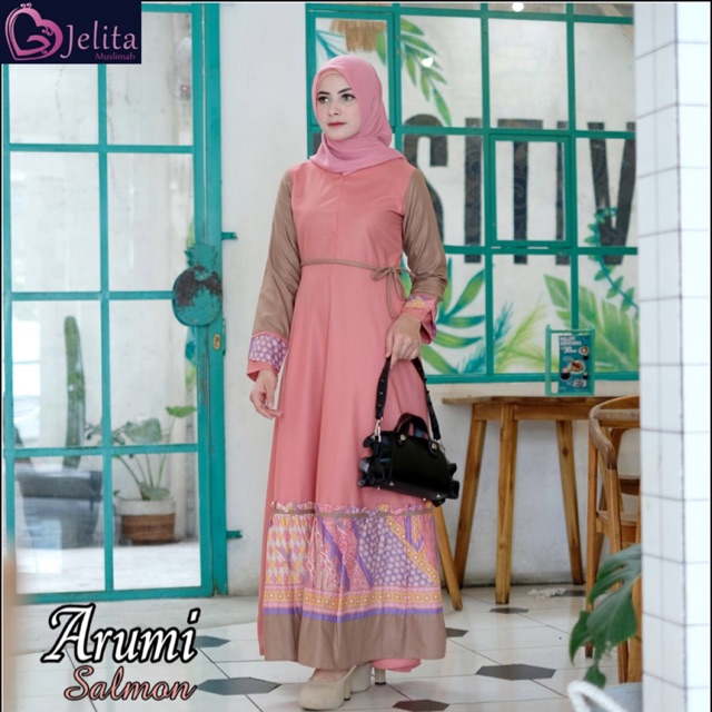 Arumi Dress by Jelita Muslimah Jelgant