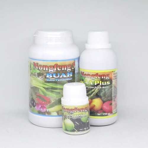 Jual Pupuk Booster Mangga Nongfeng (NF Mangga + AA Plus + NF Buah ...