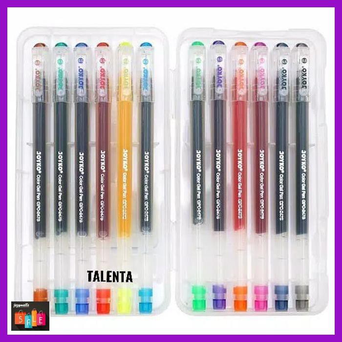 

Silutala- Pulpen Joyko Gel 12 Warna -Ori.