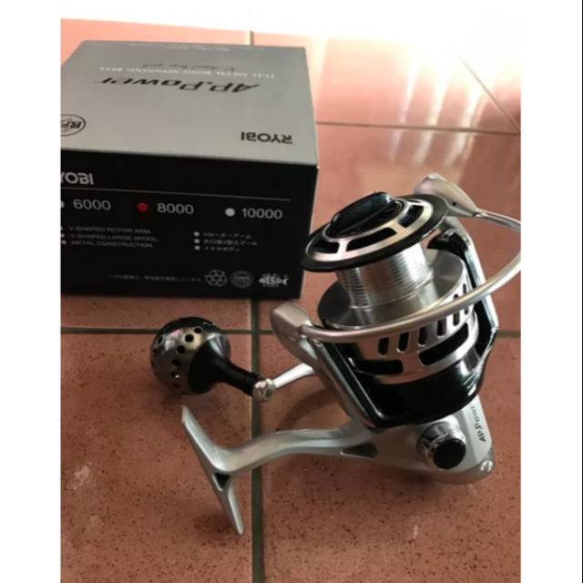 Reel Ryobi AP Power 6000-8000-10000