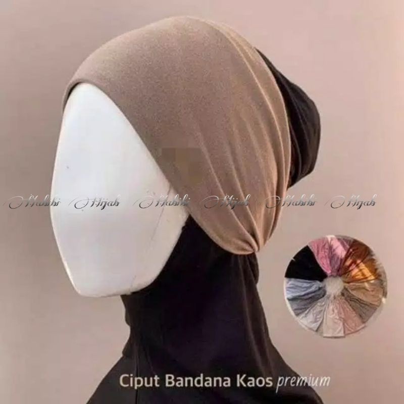 Ciput Bandana Kaos Rayon Super / Ciput Murah