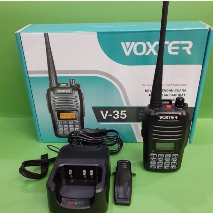 HT VOXTER V35 VHF radio V-35 handy talky MURAH