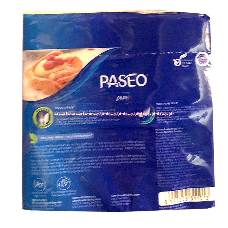 Paseo Strong &amp; Absorbent Napkin Tissue Tisu Serbet Tisu Lap 50Sheets