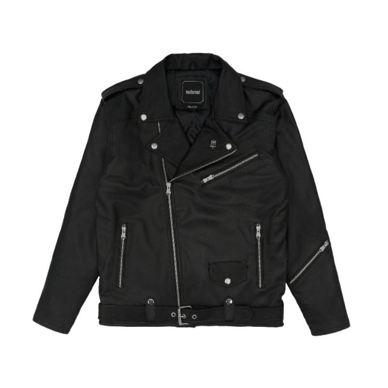 Maternal Disaster Leather Jacket " Machina "