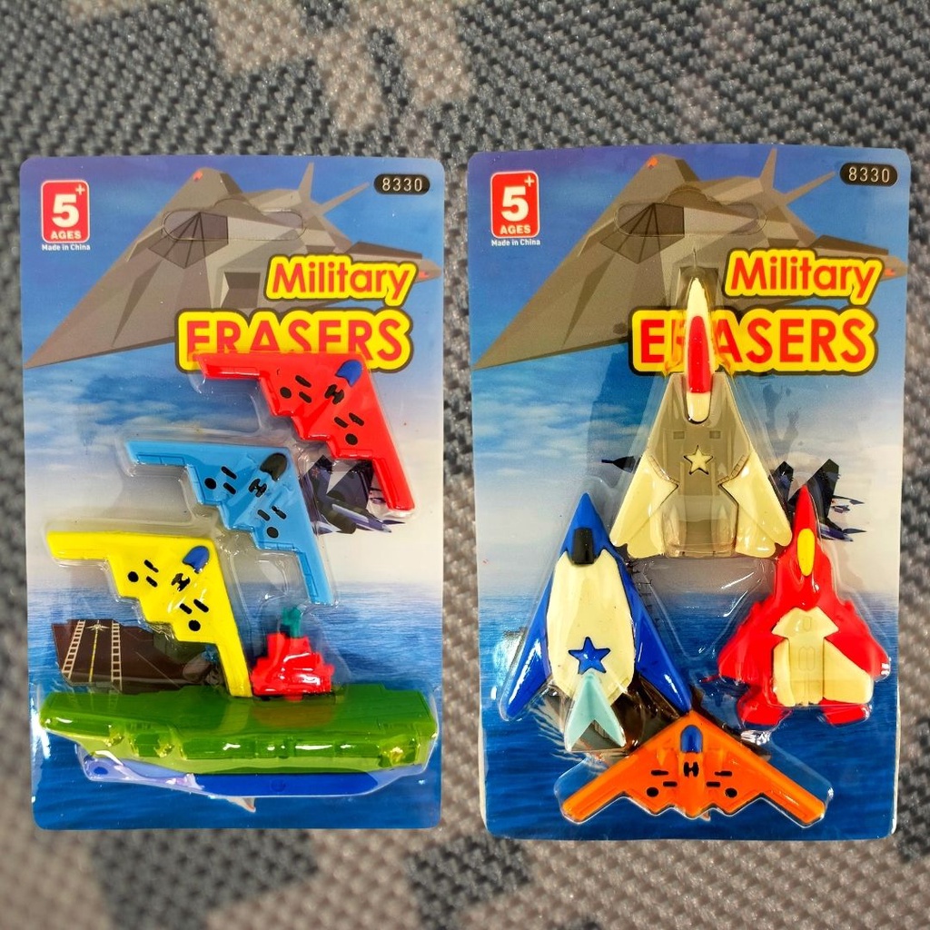 

Penghapus Pesawat Perang Military Set 3D