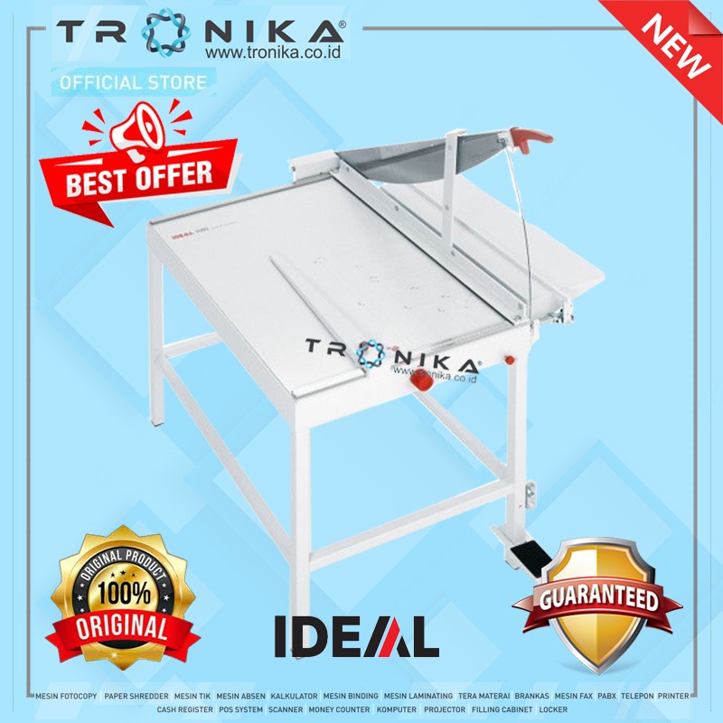 

PEMOTONG KERTAS PAPER TRIMMER STANDING | IDEAL 1080 | ORIGINAL | GARANSI RESMI