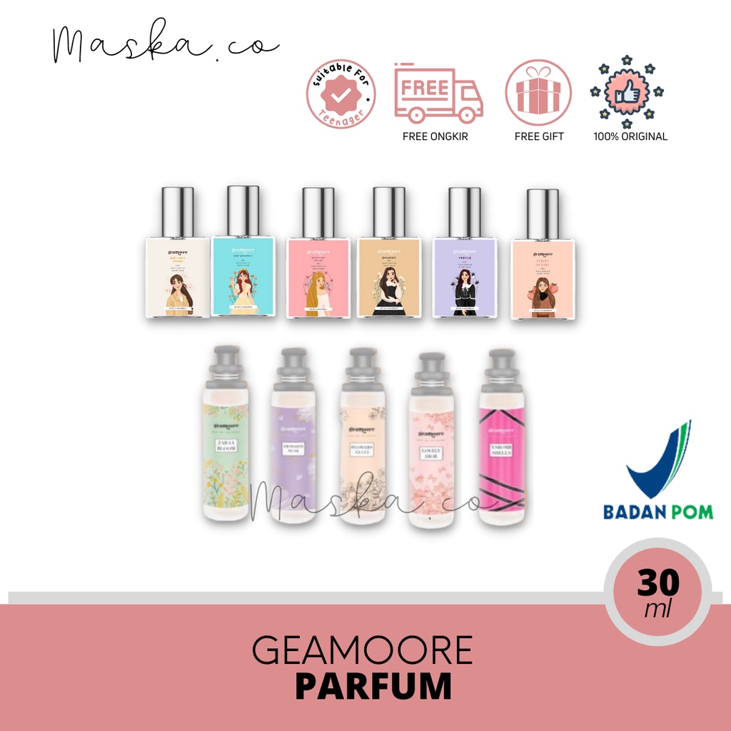 [BUY 1 FREE 1 GIFT] READY STOCK!! Geamoore Inspired Parfume 30ml SPRAY