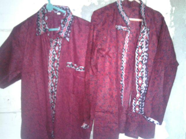 Batik Couple Keluarga Sania Ruffle Ori Ndoro Jowi Dnt Motif Manggar