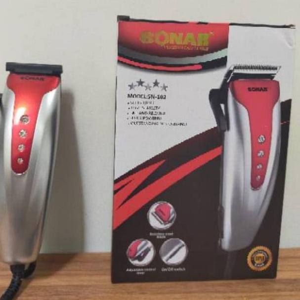 Mesin Cukur Rambut Sonar SN102 Hair Clipper / alat cukur barbershop salon Murah