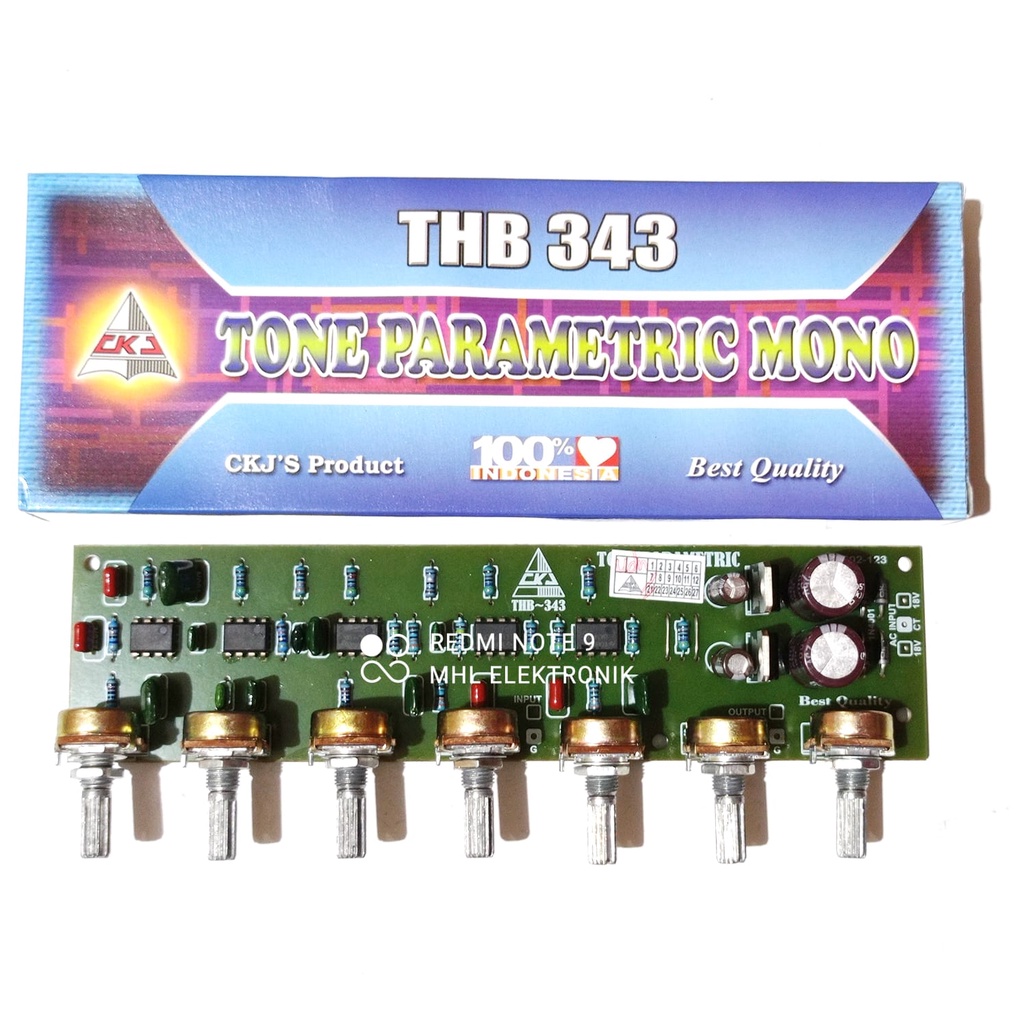 Tone Control Parametrik Mono Best Quality THB 343 CKJ