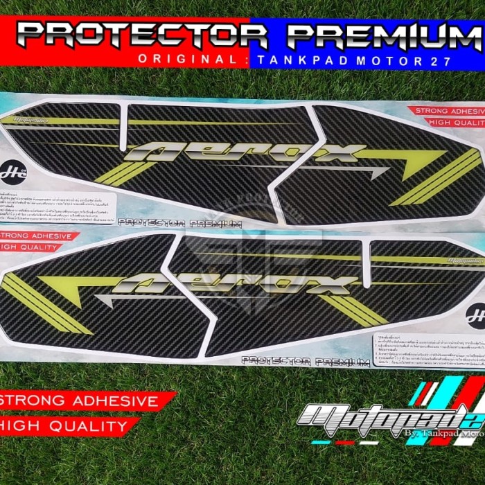 Sticker Stiker Resin Timbul Sidepad New Aerox 155 connected 2020 2021