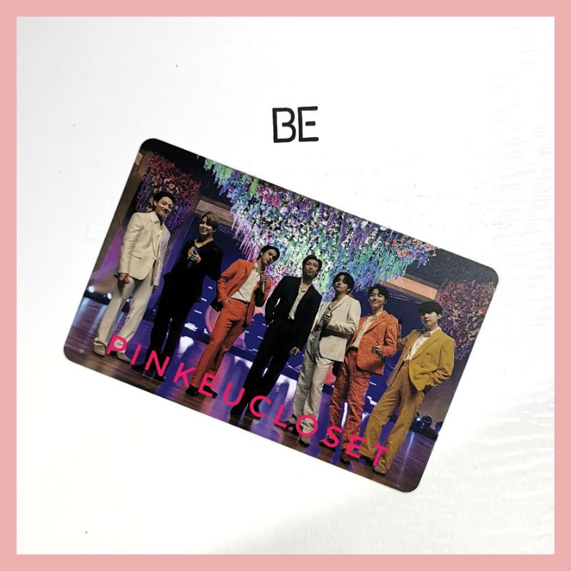 [READY] BTS LUCKY DRAW PHOTOCARD BE DELUXE GROUP OT7 M2U