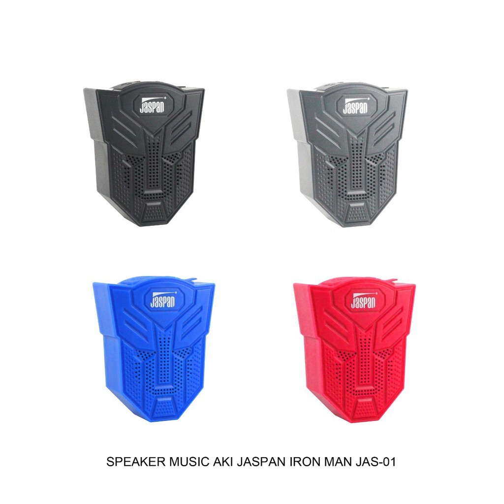 Speaker Bluetooth Aki dan Charger Motor Waterproof Jaspan  Multifungsi JAS01