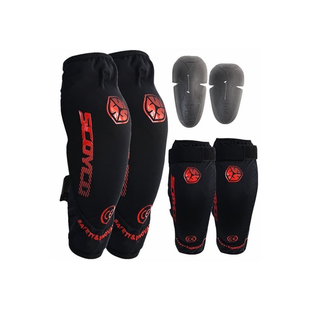 Knee Dan Elbow Pad Guard Protector Pelindung Lutut Siku Scoyco K18H18
