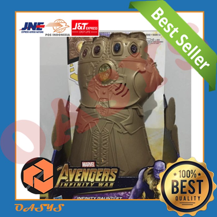 Original Sarung Tangan Thanos Infinity Gauntlet Avengers Infinity War