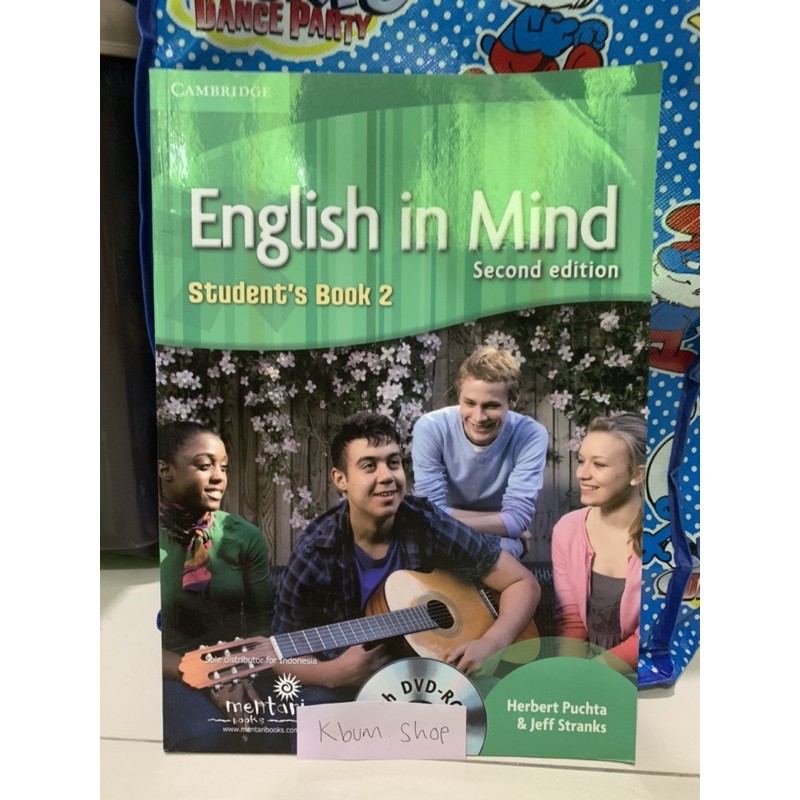 English in mind cambridge for junior high school 2 grade 8 student & workbook, buku inggris SMP 2