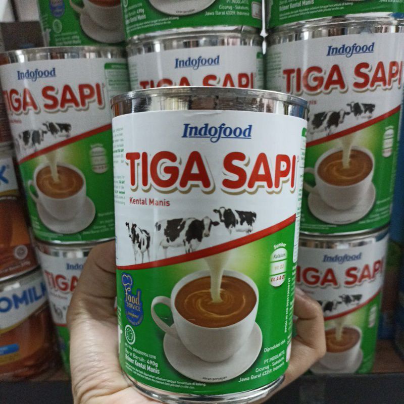 KRIMER KENTAL MANIS TIGA SAPI / SUSU KENTAL MANIS / KRIMER